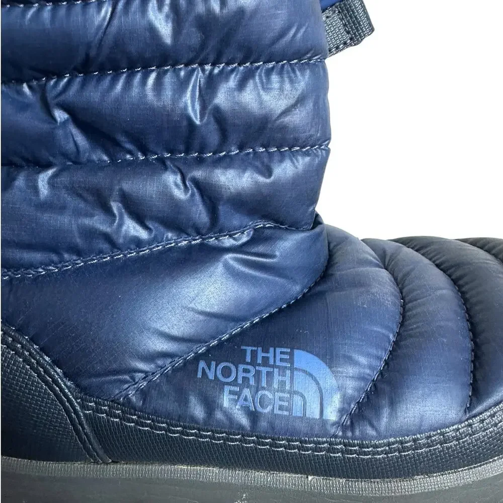 The North Face ThermoBall Pull-On Women's 8 Navy Puffer Winter Snow Boot